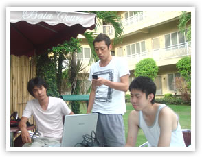 休み時間の写真