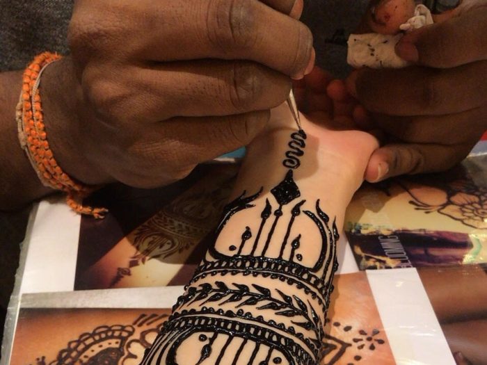 R.N.さん ヘナタトゥー