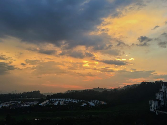 部屋からの景色
