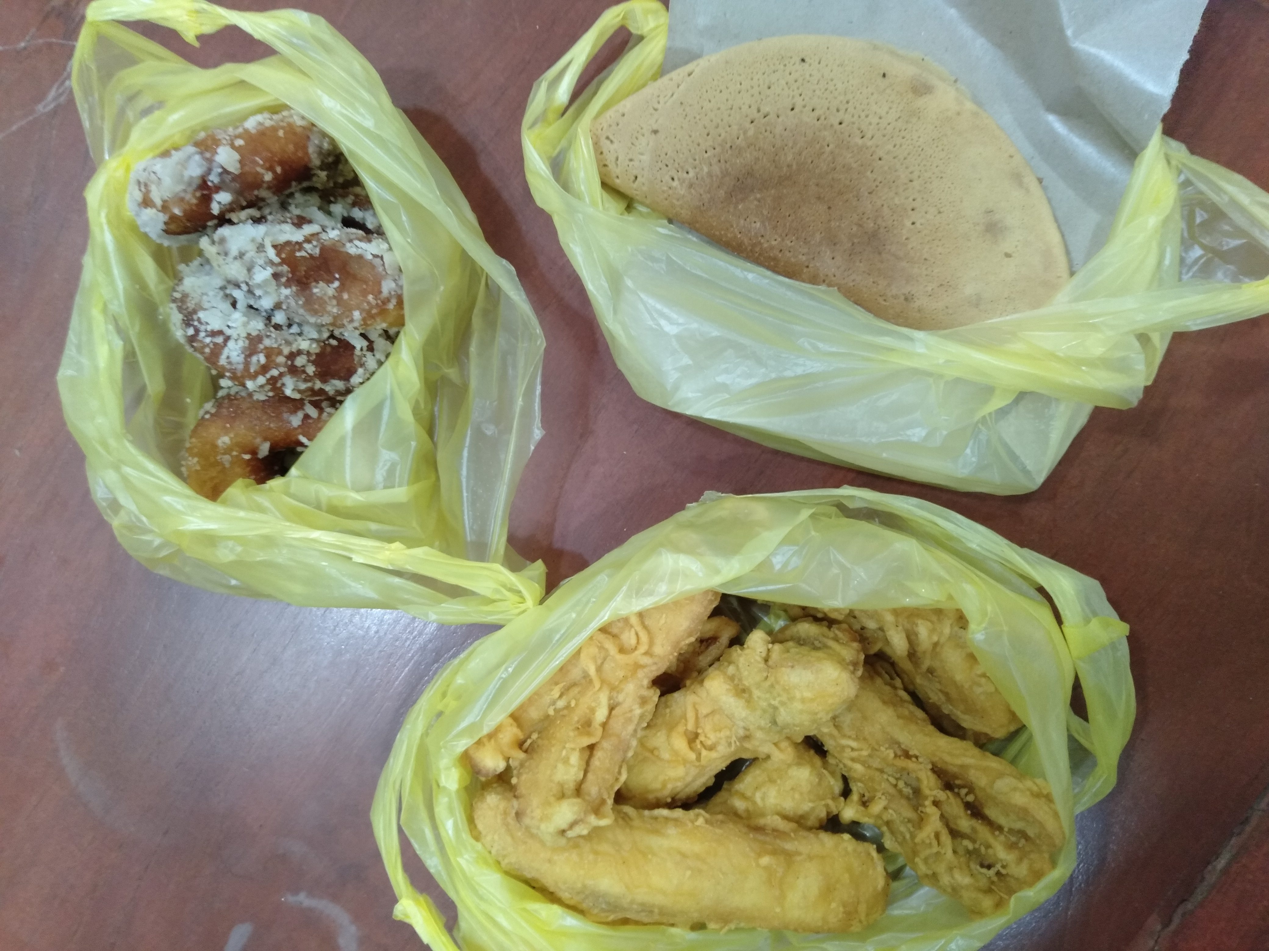 屋台で購入したもの