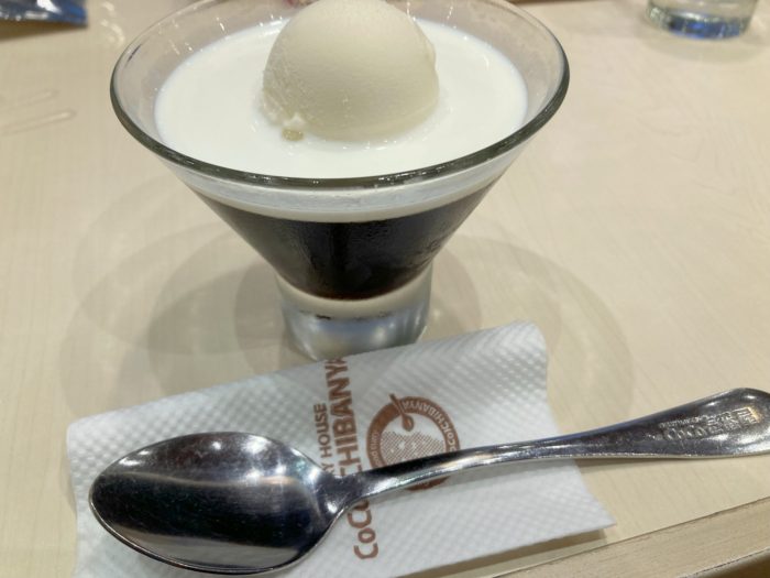 ココイチのコーヒーゼリー