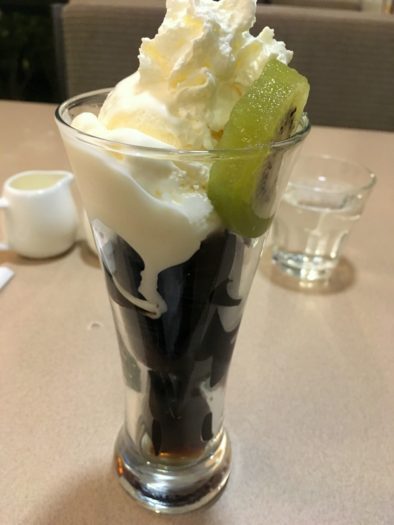 炭焼きコーヒーゼリー　UCC Cafe