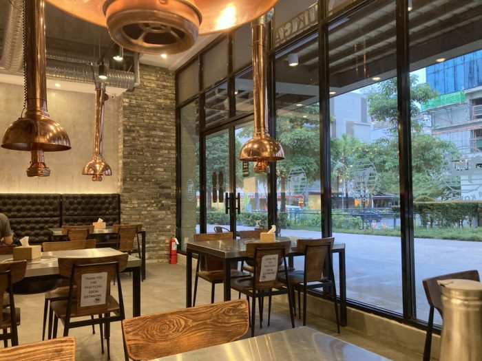 韓国焼肉Yukga(ユクガ)セブ 店内