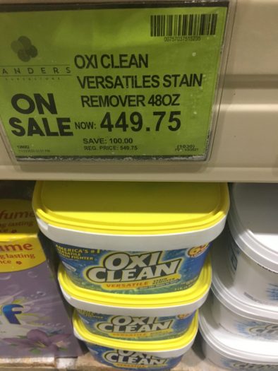 アメリカ版オキシクリーンランダース